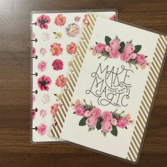 The Happy Planner Floral Magic Planner - Pink and Gold - Picture 1 of 1